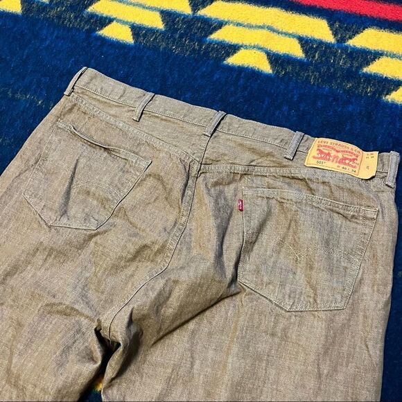 Rare Levi’s White Oak Cone Denim Red Tab 501 Jeans (44 x 26) - Picture 3 of 10